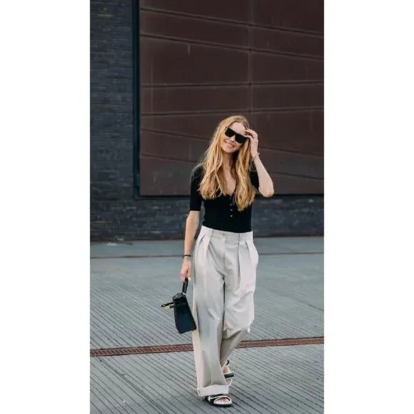 EVERLANE The Draper Pleated Pant 6S NWT - Picture 10 of 16